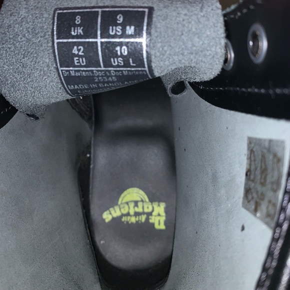 Dr. Martens 1460 BEX SMOOTH LEATHER LACE UP BOOTS -Size 10 Excellent Condition - Picture 4 of 10